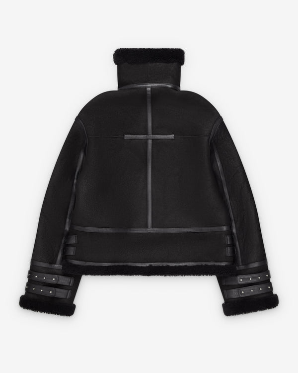 Matières Fécales - Augustin Shearling Coat - (Black)