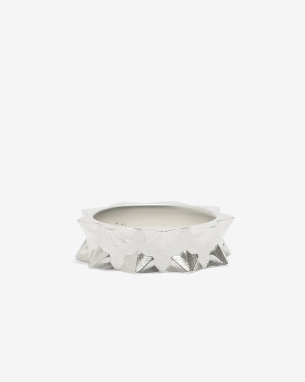 Fervent Moon - Iced Gem Ring - (Silver)