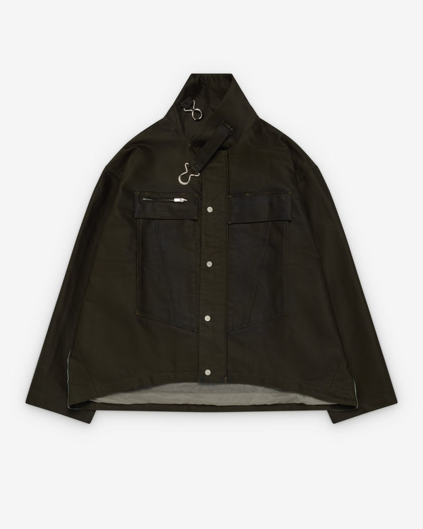 Fffpostalservice - Men's FF Bunker Over Jacket - (Waxed Khaki)