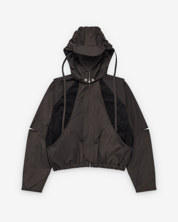 Fffpostalservice - Men's Parachute Hooded Jacket Gen 2 - (Dark Grey)
