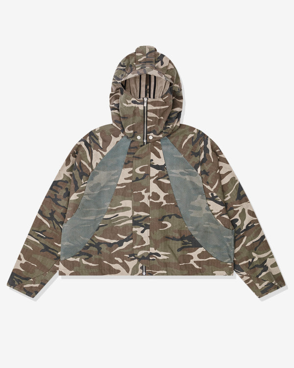 Fffpostalservice - Men's Parachute Hooded Jacket V2 - (Camo)