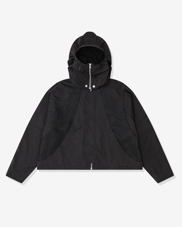 Fffpostalservice - Men's Parachute Hooded Jacket V2 - (Black)