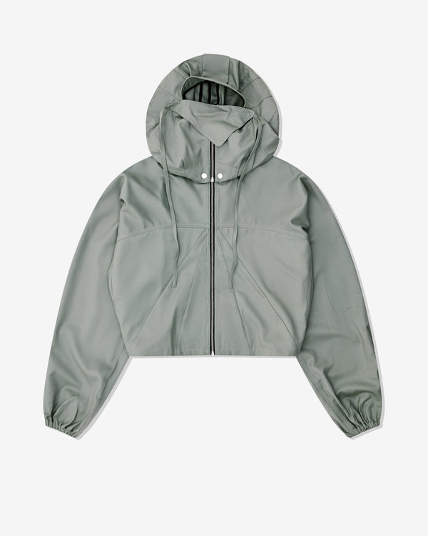 Fffpostalservice - Men's Parachute Hooded Cropped Jacket - (Green)