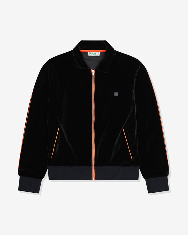 Fila - Men's F+ Velour Track Top - (Jet Black)