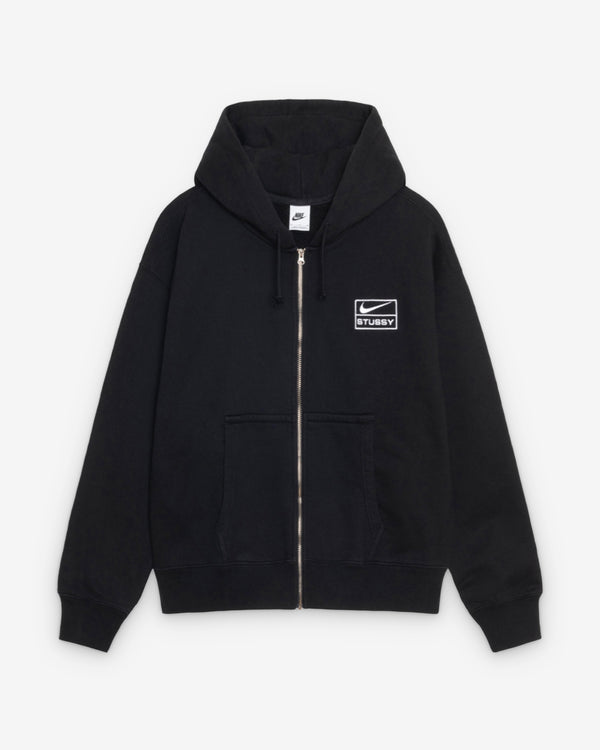 Nike - Stüssy Washed Fleece Hoodie - (Black)