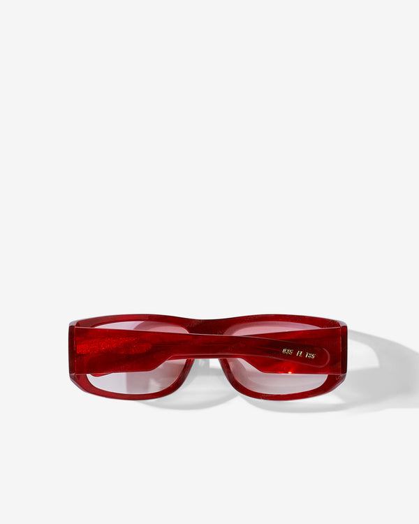 Flatlist - April Sunglasses - (Shimmery Red)