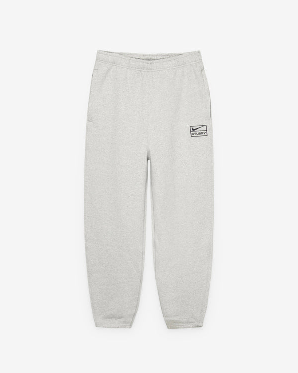Nike - Stüssy Washed Fleece Pant - (Grey Heather)
