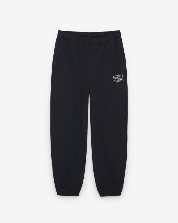 Nike - Stüssy Washed Fleece Pant - (Black)