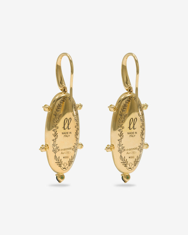 Francesca Villa - Gladiolus Earrings - (Yellow Gold)