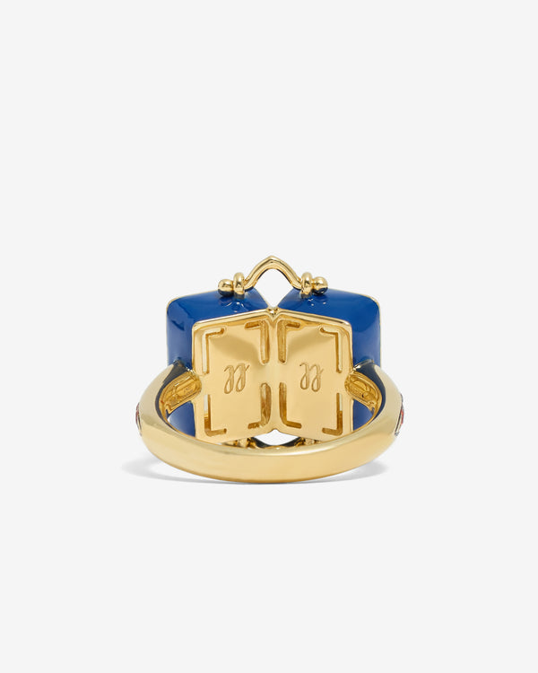 Francesca Villa - Lovers Citrine Ring - (Yellow Gold)