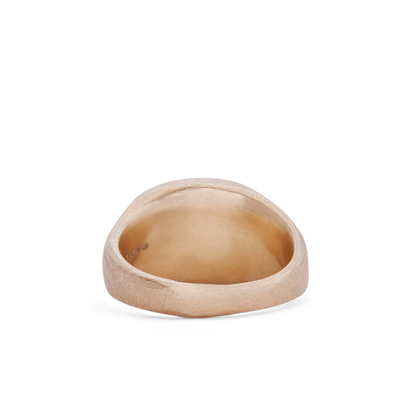 Fraser Hamilton - Amaranth Signet Ring - (Yellow Gold)