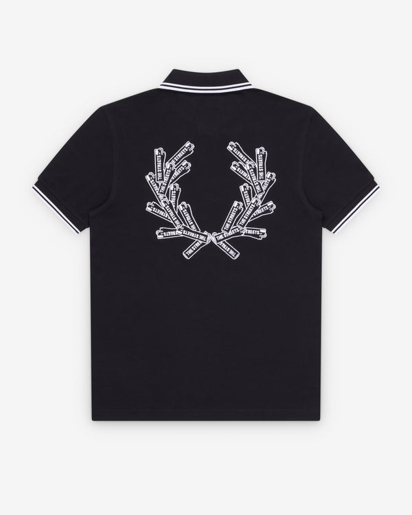 The Streets - Men's Fred Perry Lighter Polo Shirt - (Black)