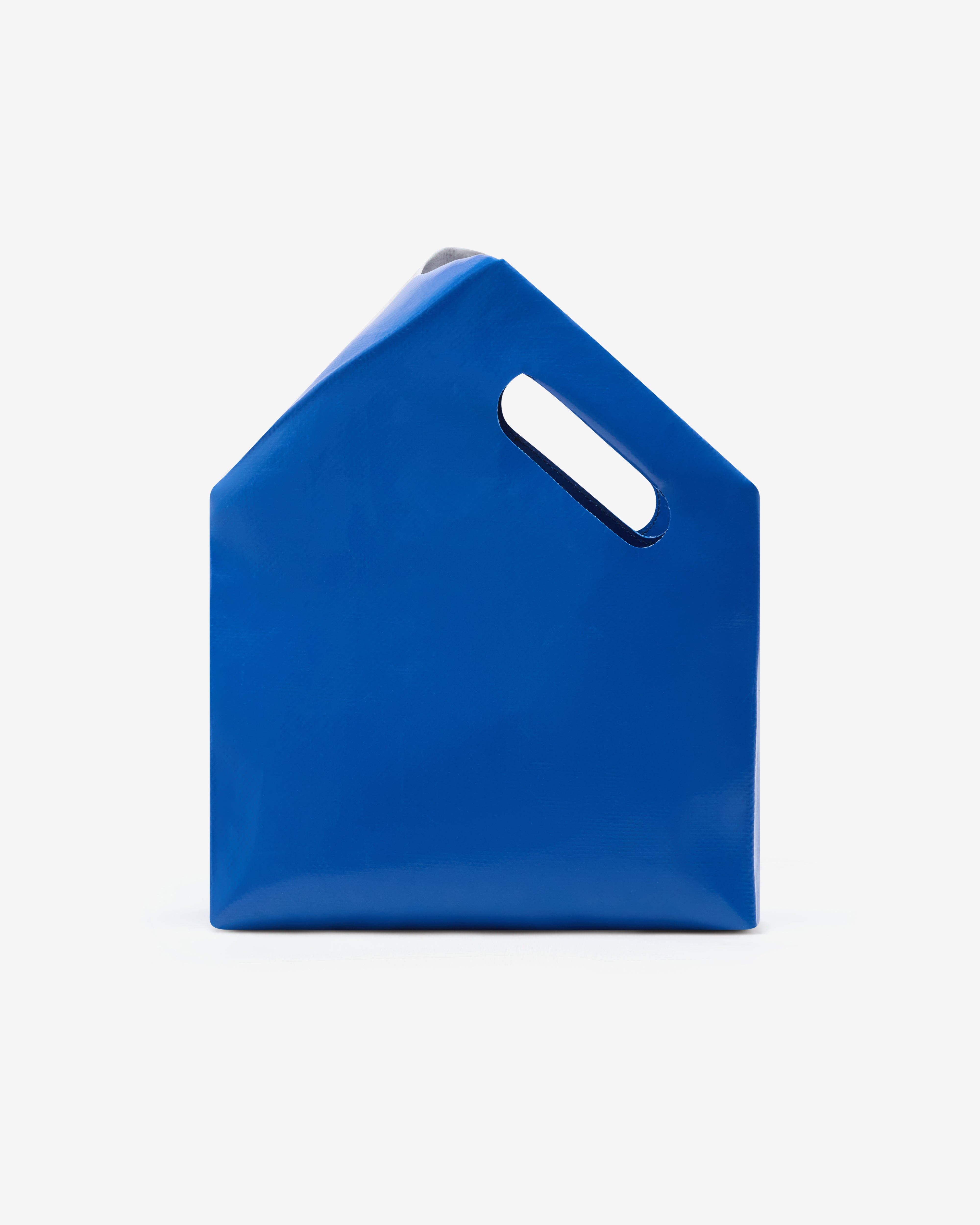 Freitag: DSM Shopper Small (Blue/White) | Dover Street Market London