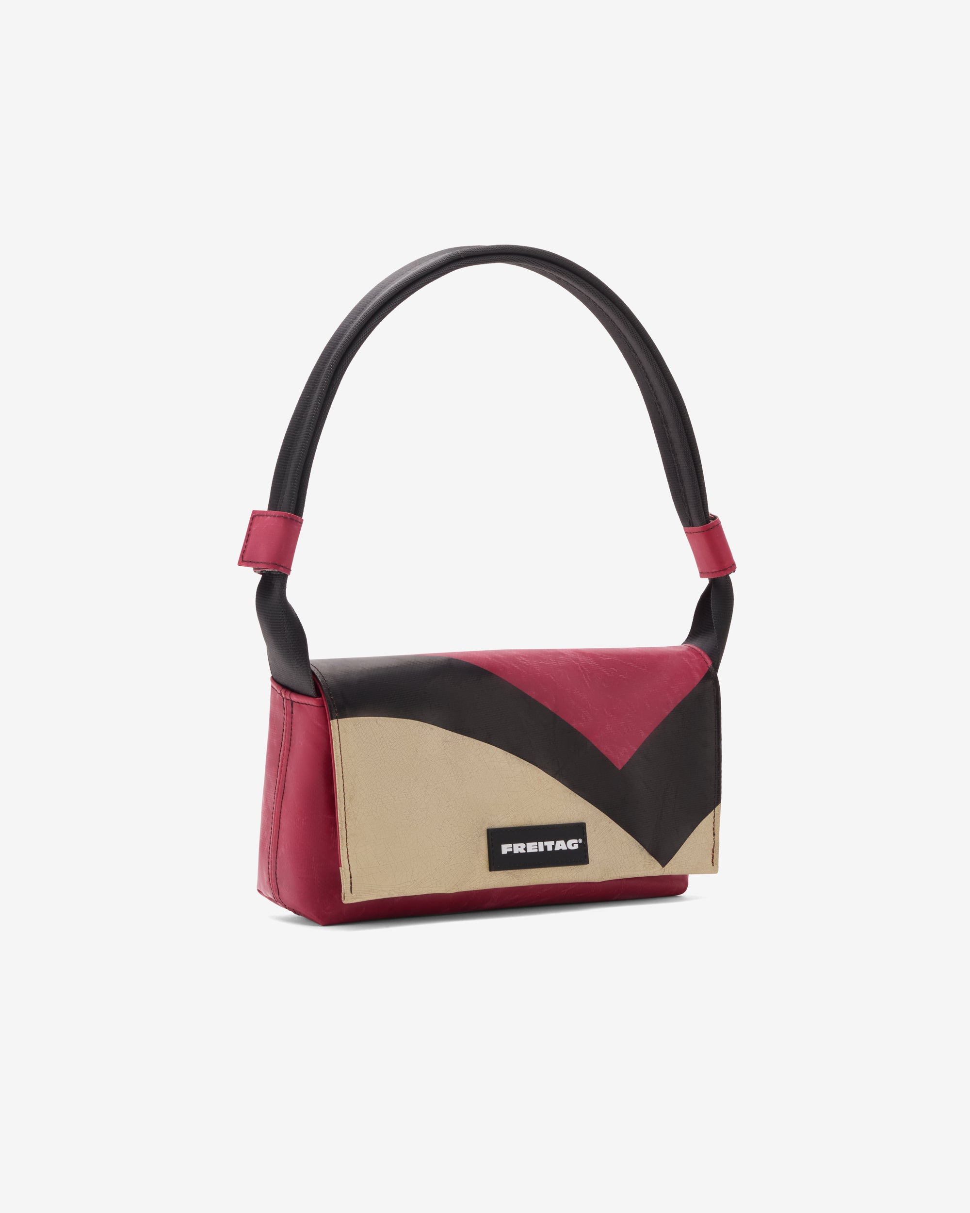 Freitag - Laura Bag - (Maroon Brown) view 2, Click to Zoom in