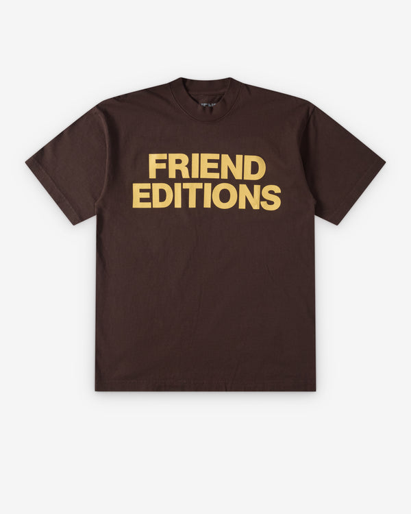 Friend Editions - Men's Logo Tee - (Brown)