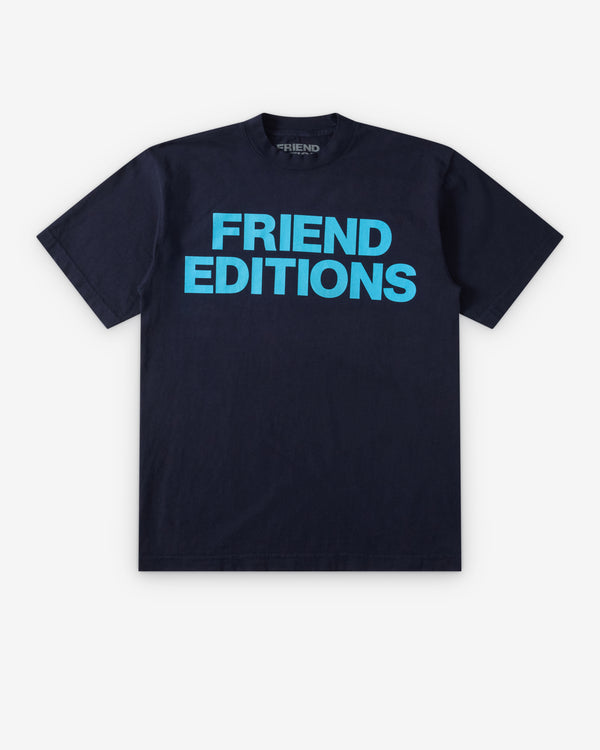 Friend Editions - Men's Logo Tee - (Navy)