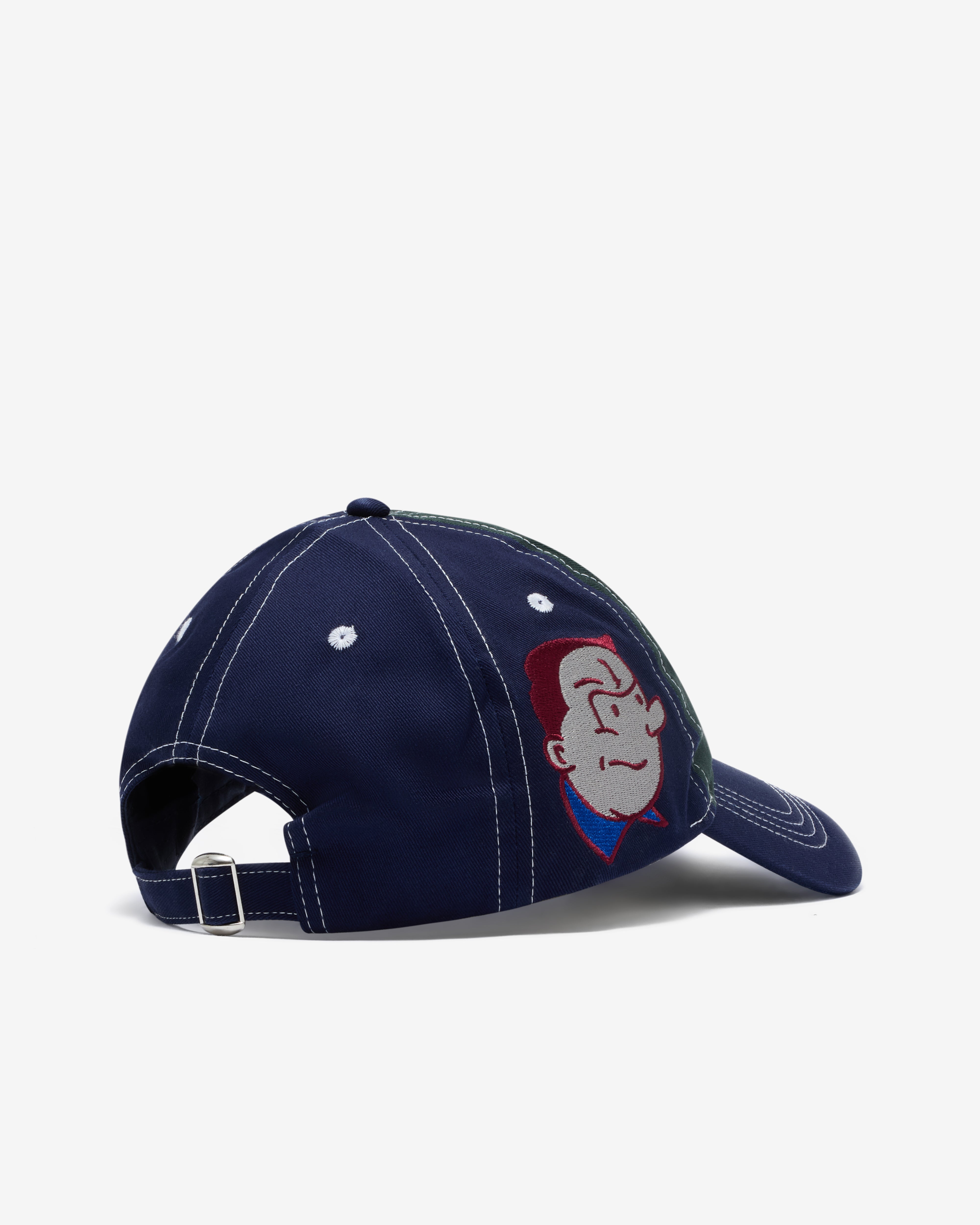Fungibles: Men's Personality Cap (Navy/Green) | Dover Street