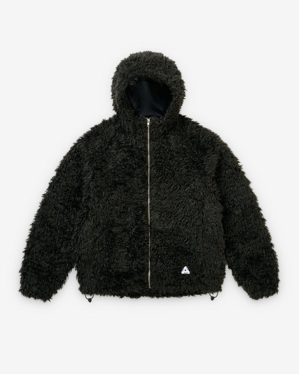 Palace - Men's Furry Fleece Jacket - (Black)