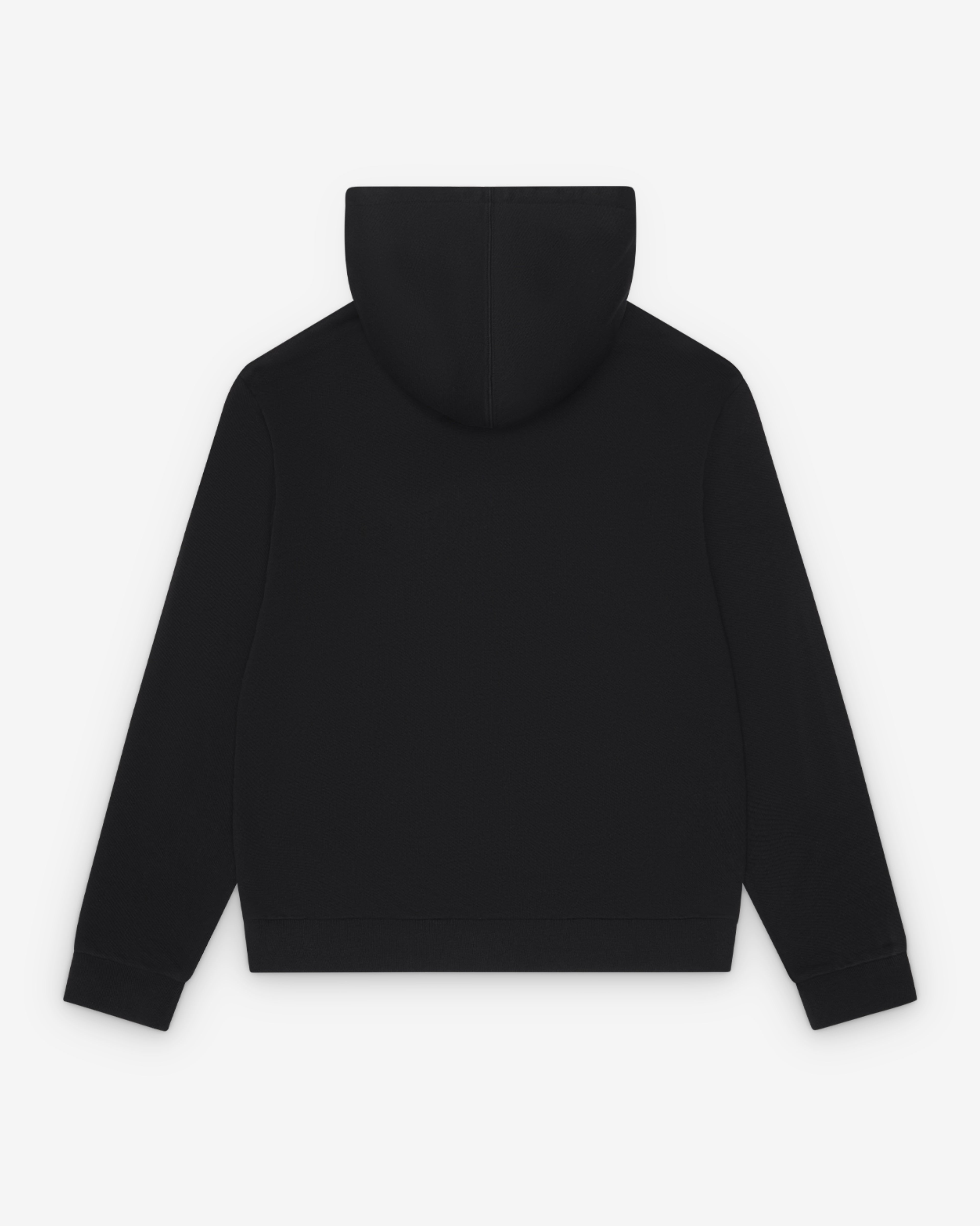 Denim Tears: Men's Anarchy Wreath Zip Hoodie (Black) | Dover