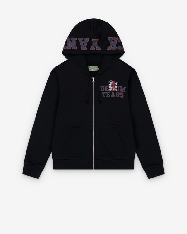 Denim Tears - Black Yankees Zip Hoodie - (Black)