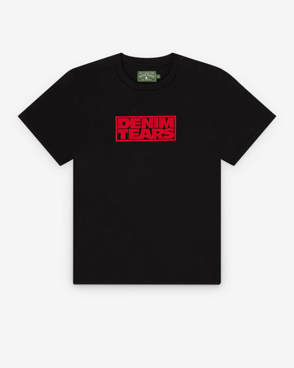 Denim Tears - Men's Box Logo Tee - (Black)
