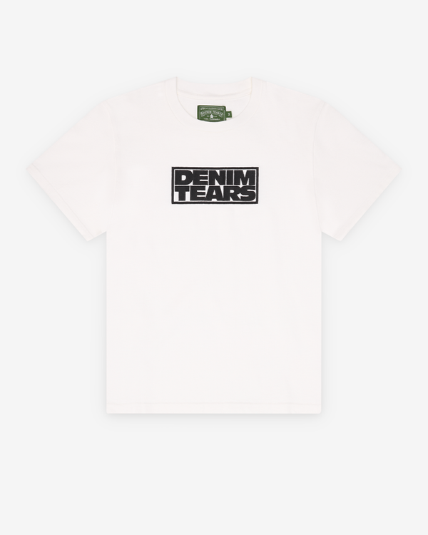 Denim Tears - Men's Box Logo Tee - (White)