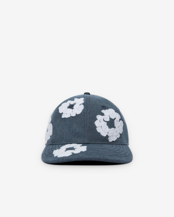 Denim Tears - Cotton Wreath Garment Dyed Cap - (Navy)