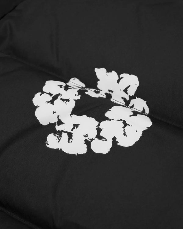 Denim Tears - Men's Cotton Wreath Puffer Jacket - (Black)