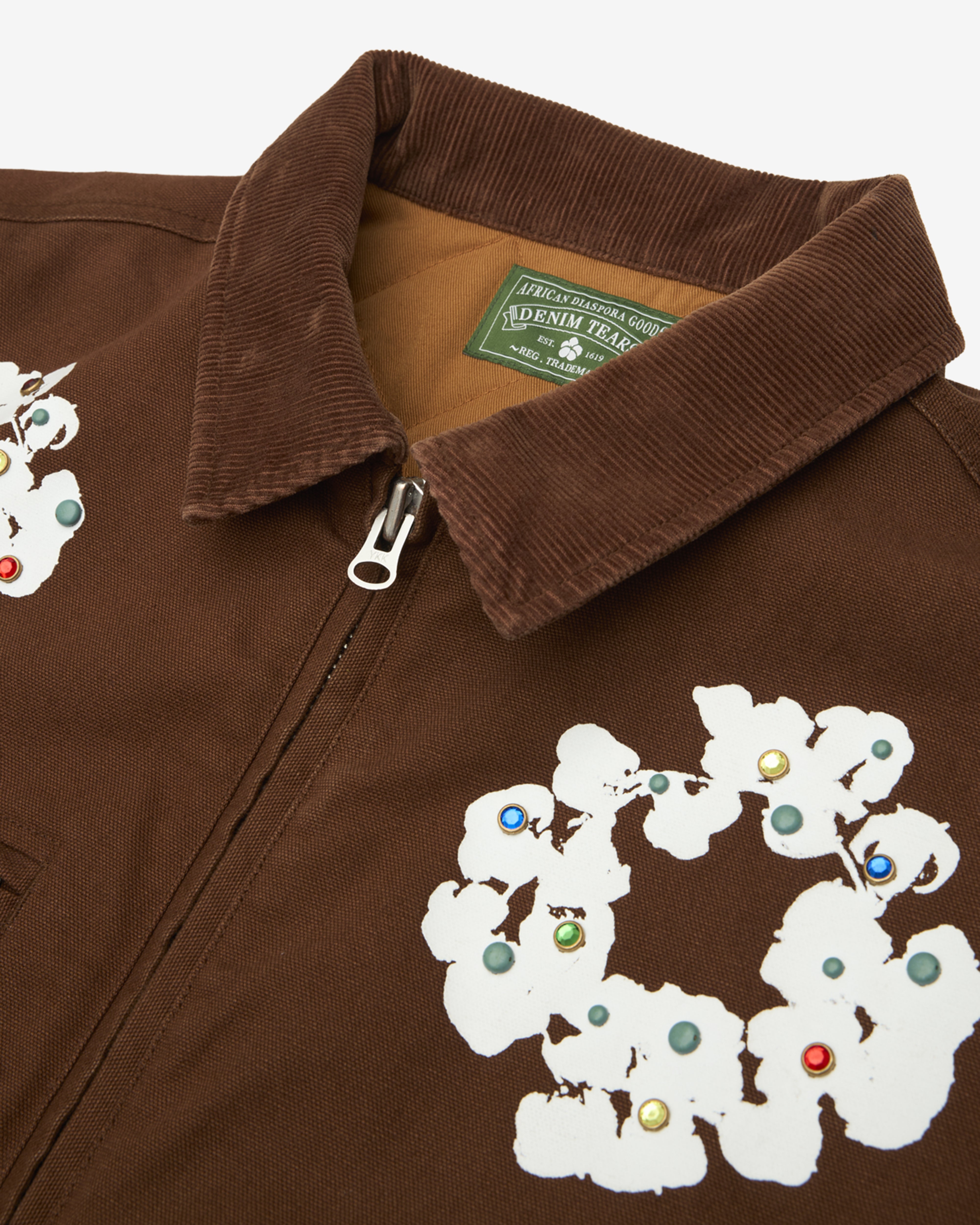 Denim Tears: Work Jacket (Solid Brown) | DSML E-SHOP