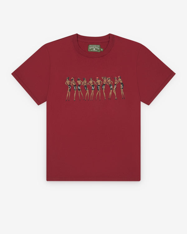 Denim Tears - Men's Dancer Tee - (Burgundy)