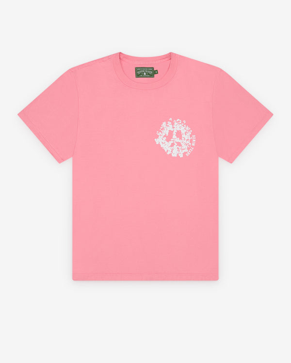 Denim Tears - Men's Denim University Ss Tee - (Pink)