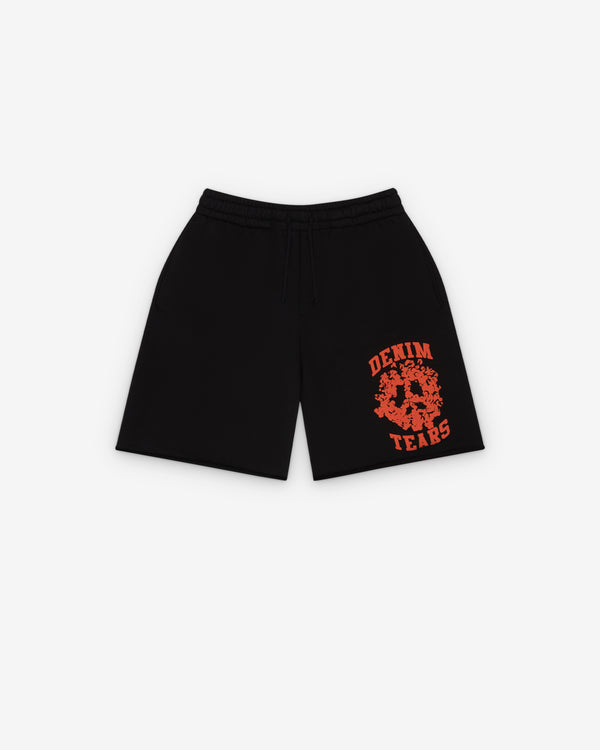 Denim Tears - Men's Denim University Sweatshort - (Black/Orange)