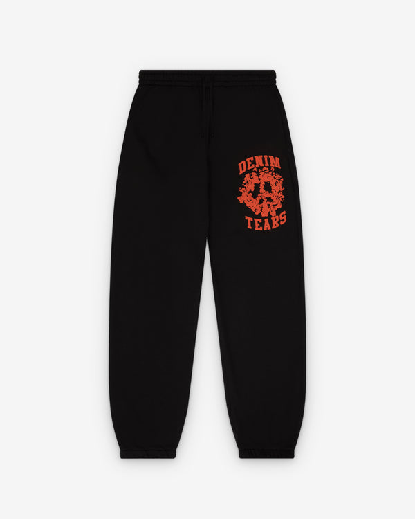 Denim Tears - Men's Denim University Sweatpant - (Black/Orange)