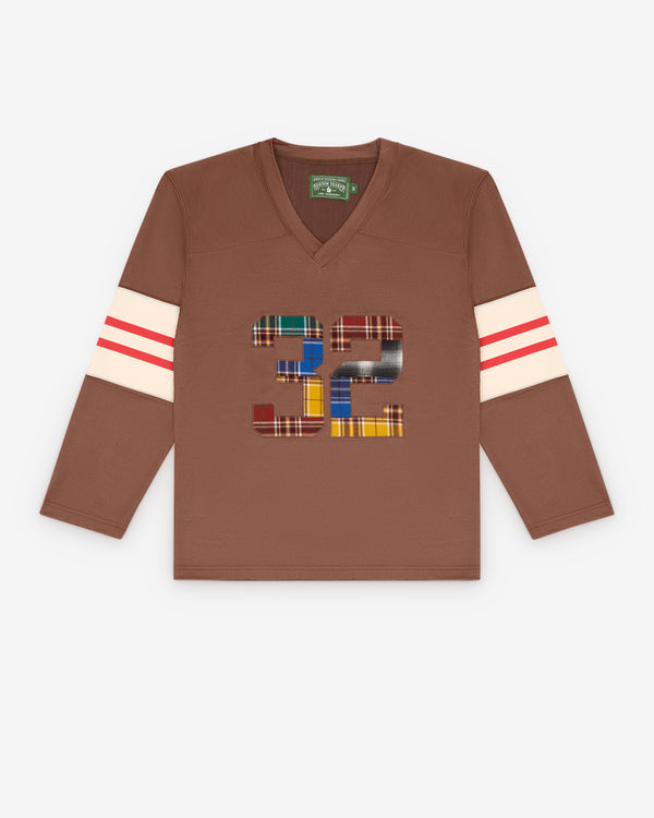 Denim Tears - Men's Football Jersey - (Brown)