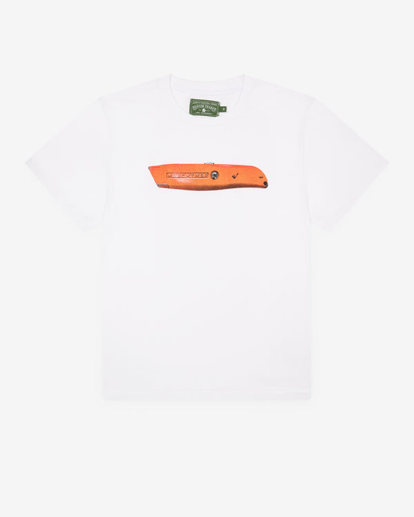 Denim Tears - Men's Razor Tee - (White)