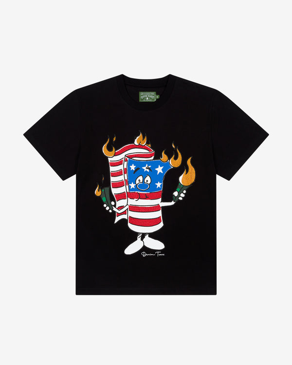 Denim Tears - Men's Firecracker T-Shirt - (Black)