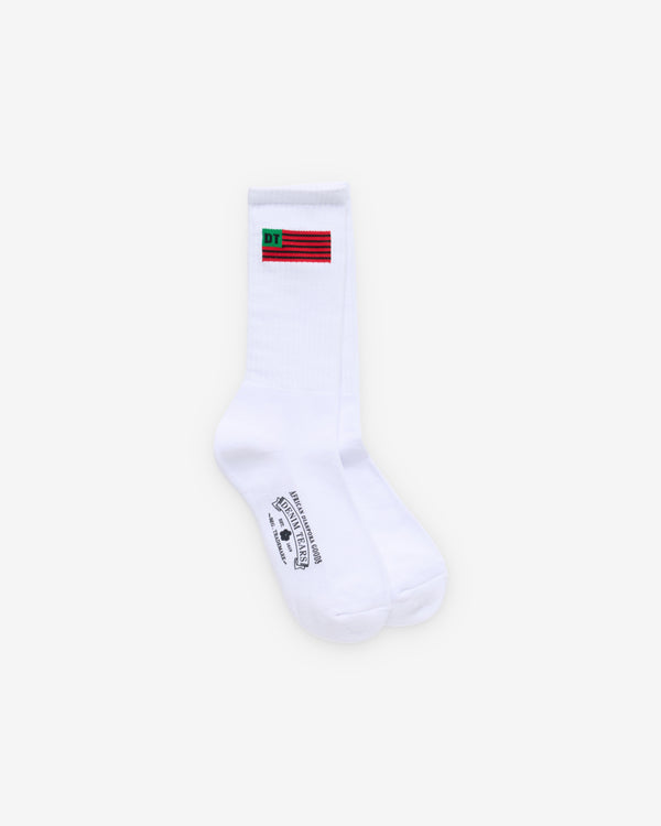 Denim Tears - Men's Flag Socks 3-Pack - (White)