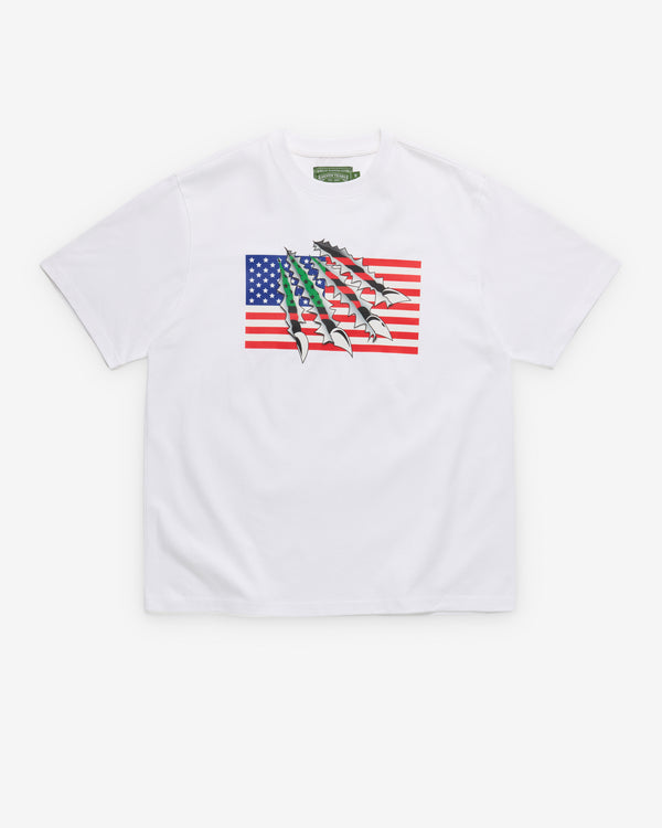 Denim Tears - Men's Flag Strike T-Shirt - (White)