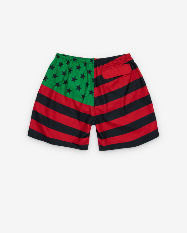 Denim Tears - Men's Every Tear Swim Trunks - (Red/Black)