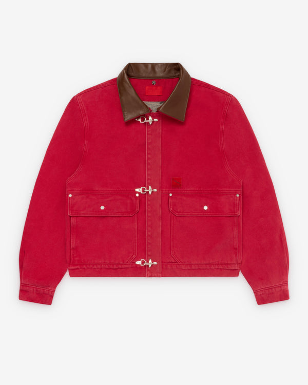 Fugazi - Men's Firestorm Jacket - (Red)