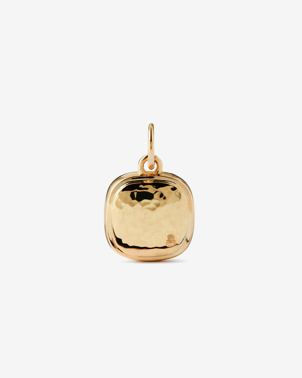 Andrew Bunney - Mini Cushion Insert Charm - (Yellow Gold)