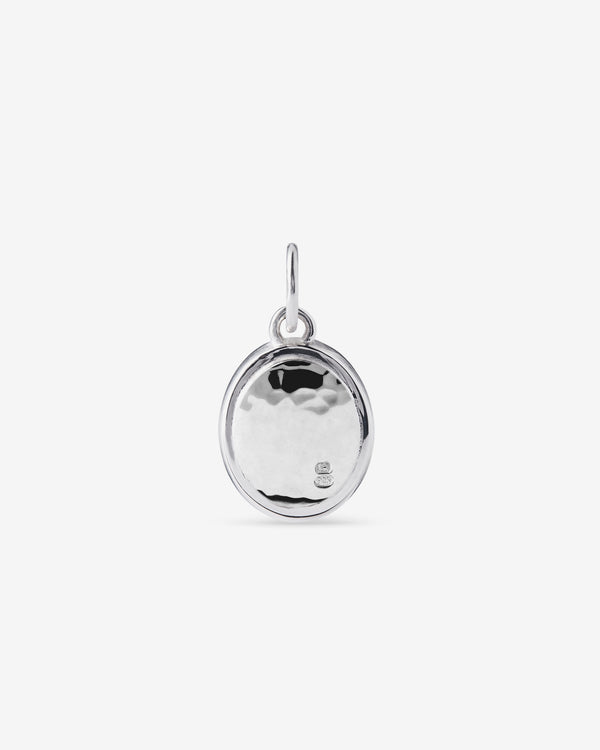 Andrew Bunney - Oval Insert Charm - (Silver)