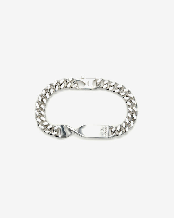 Andrew Bunney - Twist ID Bracelet - (Silver)