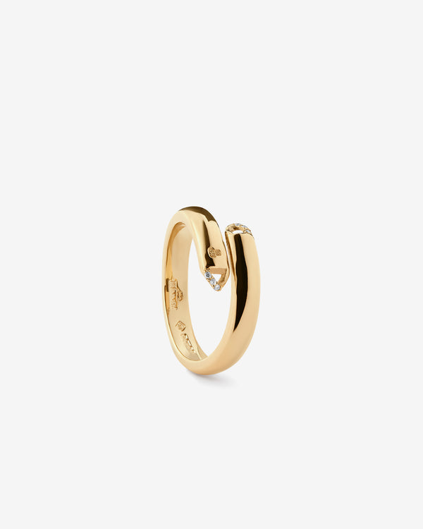 Andrew Bunney - ID Wrap Ring - (Yellow Gold)