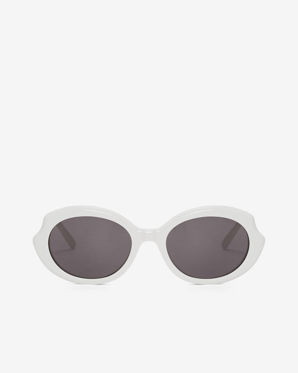 Loewe - Women's Thin Mini Oval Sunglasses - (White)
