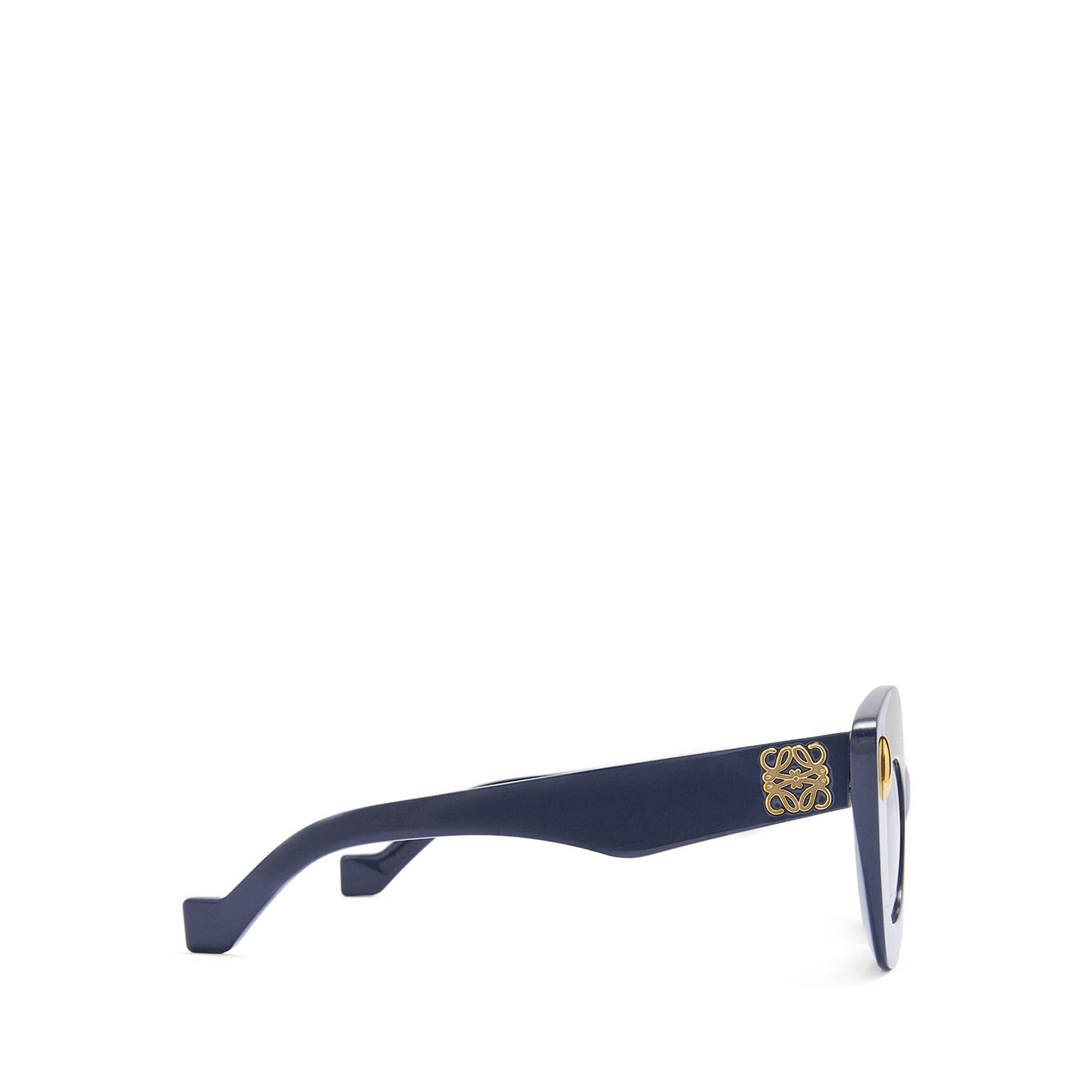 Loewe - Women's Retro Screen Sunglasses - (Navy) view 3