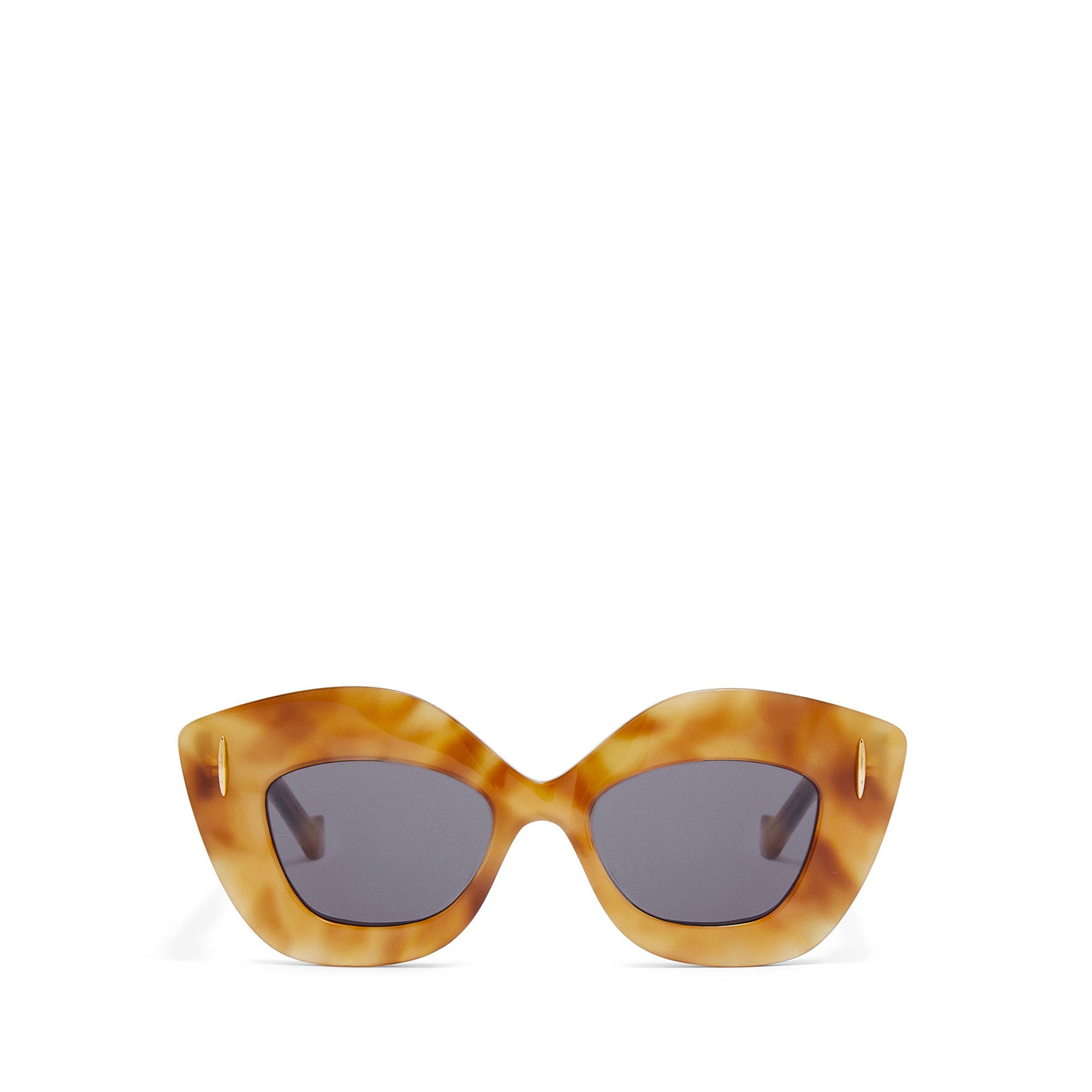 Loewe - Women's Retro Screen Sunglasses - (Shiny Blonde Havana/Smoke) view 1