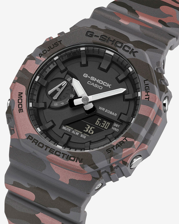 Casio - GA-2100CM-8AER - (Brown Camo)