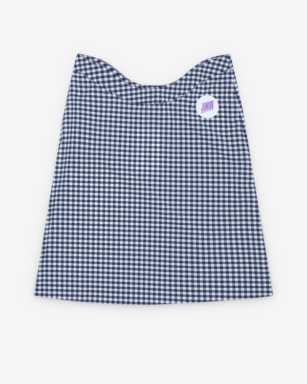 Jean Paul Gaultier - Women's Curved Waistband Midi Skirt - (Navy/White)