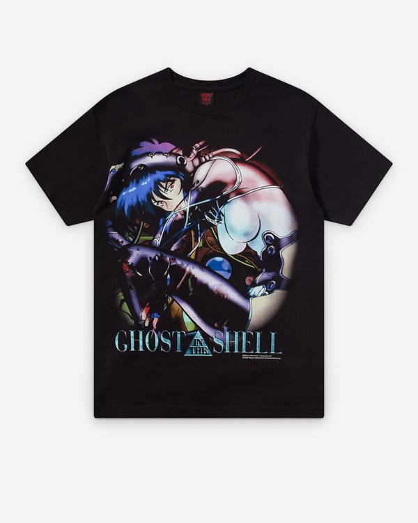 Geeks Rule - Men's Ghost In The Shell 4 T-Shirt - (Black)
